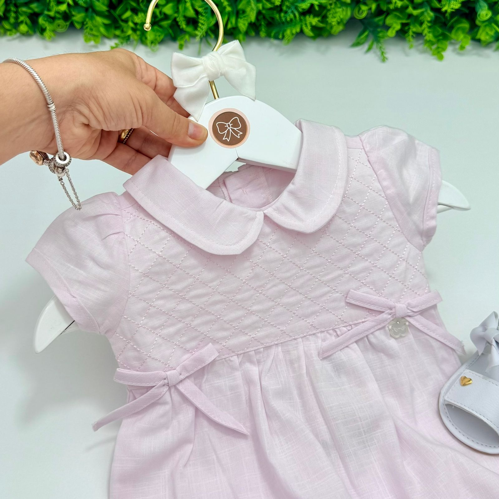 Macacão Curto Ayla Rosa - Imagem 2