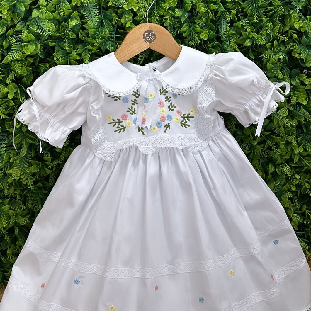 Vestido Jasmim Renda Paraibana com Calcinha - Imagem 2