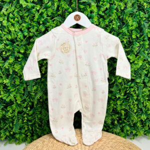 Pijama Corações Anjos Baby® Botões Magnéticos