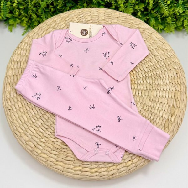Conjunto Lacinhos Body com Calça — imagem 1