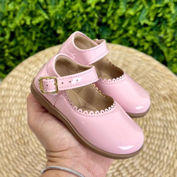 Sapatinho Lupie® Verniz Rosa Claro — imagem 1