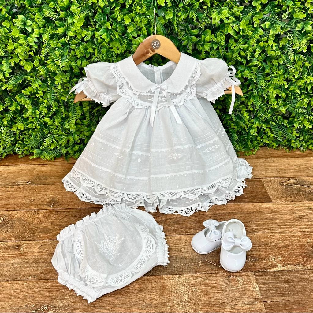Vestido Boneca Branco
