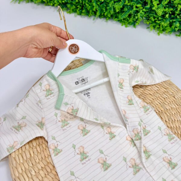 Pijama Ursos Anjos Baby® Botões Magnéticos — imagem 3