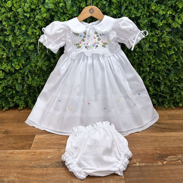 Vestido Jasmim Renda Paraibana com Calcinha — imagem 1