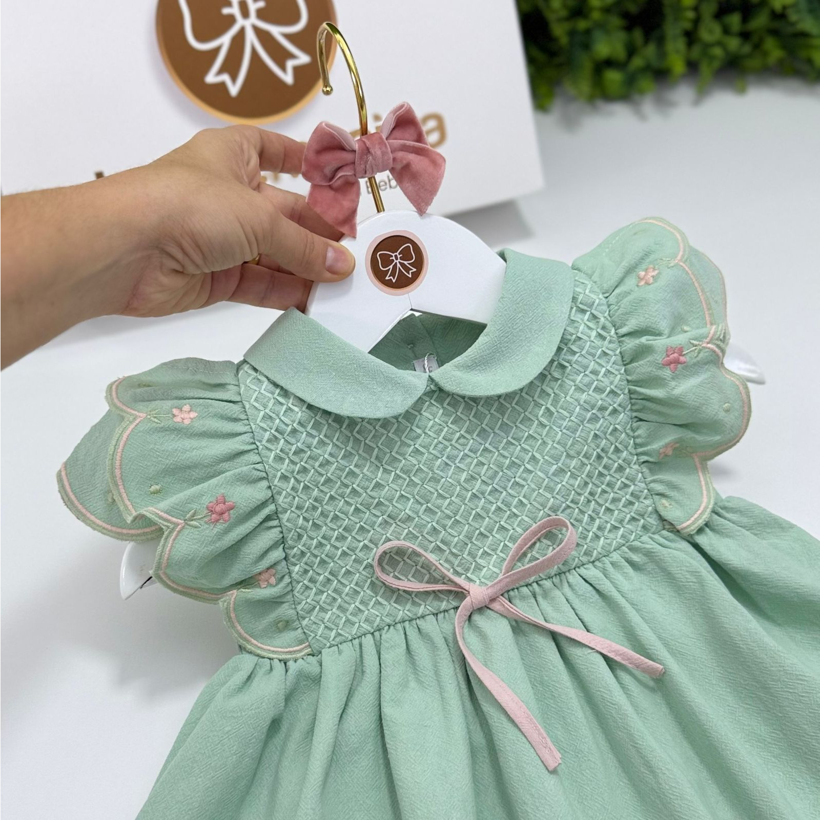 Vestido Kidstar® Amélia Verde - Imagem 2