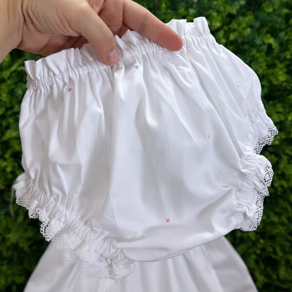 Vestido Jasmim Renda Paraibana com Calcinha — imagem 3