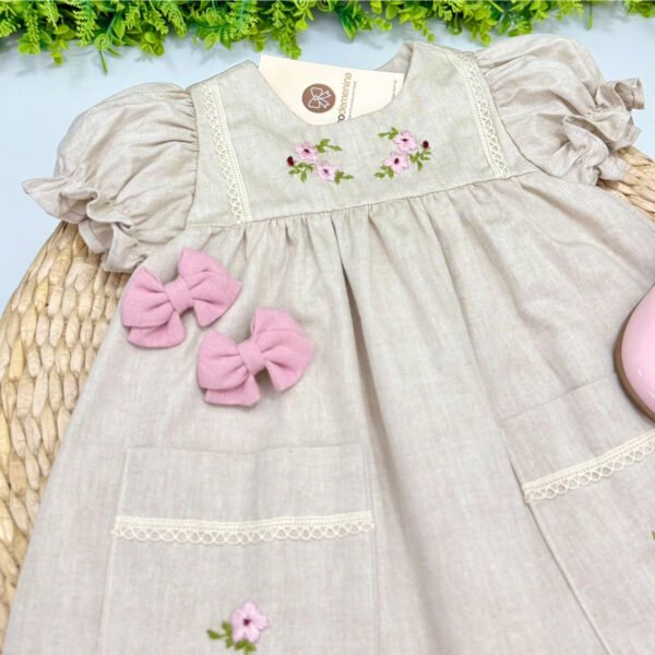 Vestido Melina Bege — imagem 2
