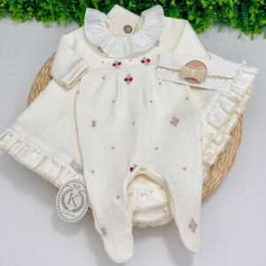 Saída Maternidade Valentina Off-White Kidstar®