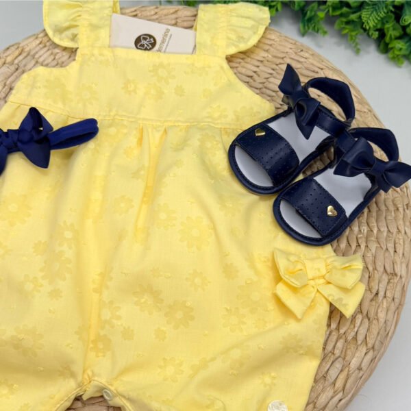 Macacão Curto Dandara Amarelo — imagem 2