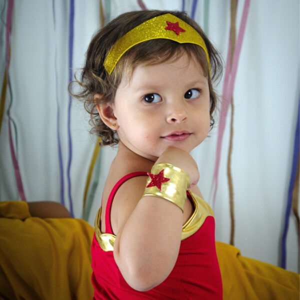 Fantasia Infantil Mulher Maravilha — imagem 2