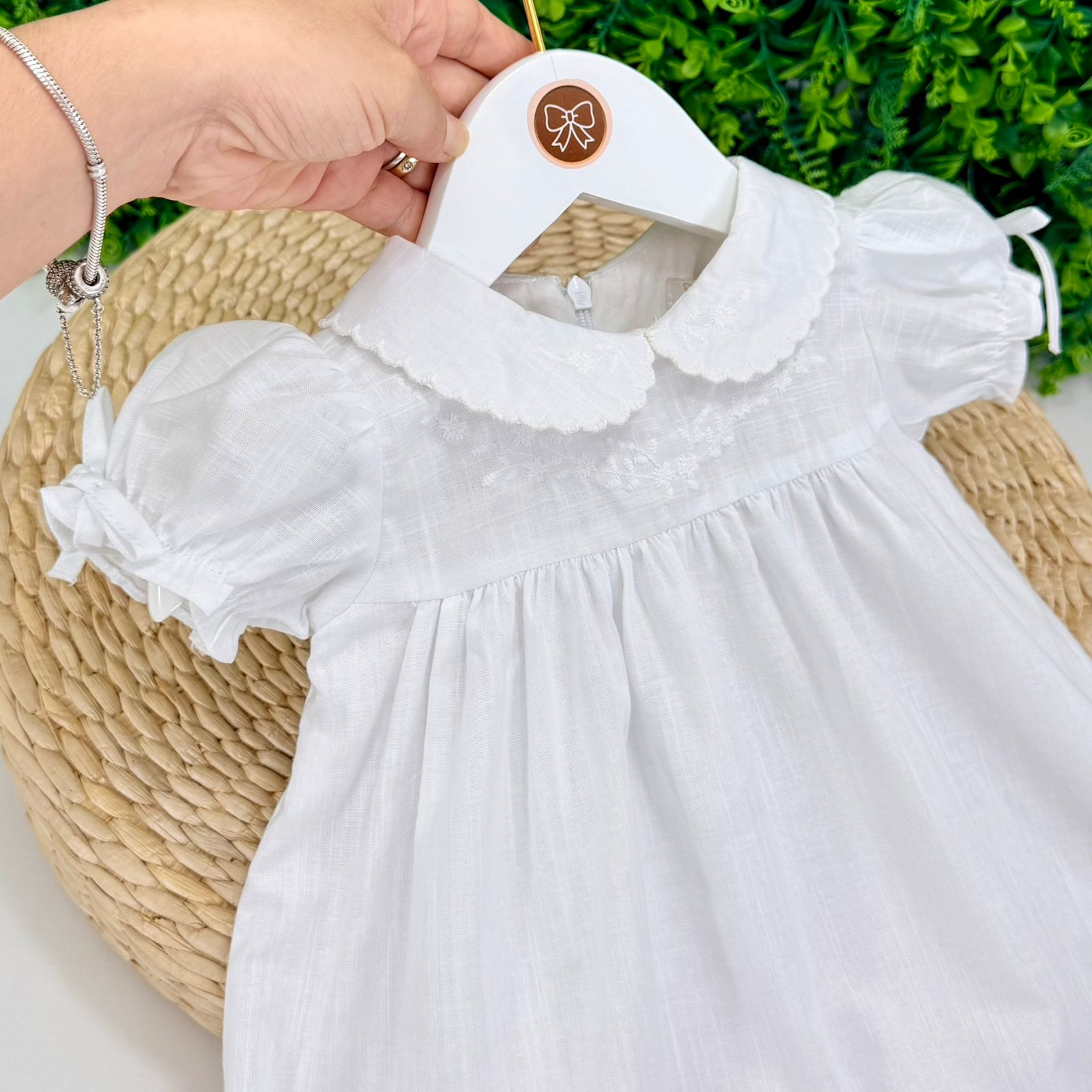 Vestido Batismo Mariah - Imagem 3