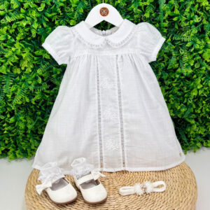 Vestido Batismo Cecília