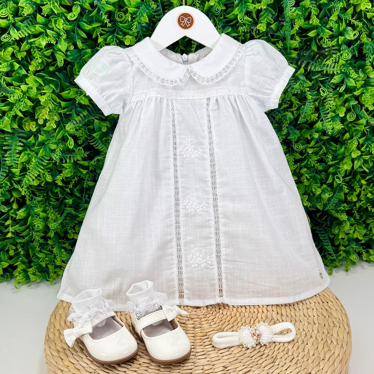 Vestido Batismo Cecília