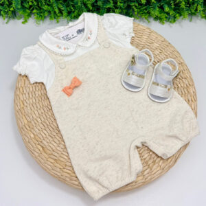 Jardineira Isadora Bege