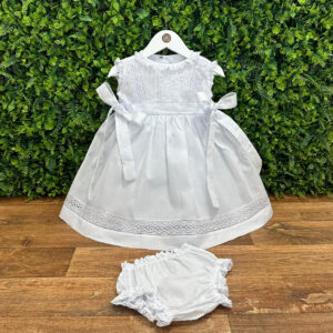 Vestido Sofia Branco Renda Paraibana
