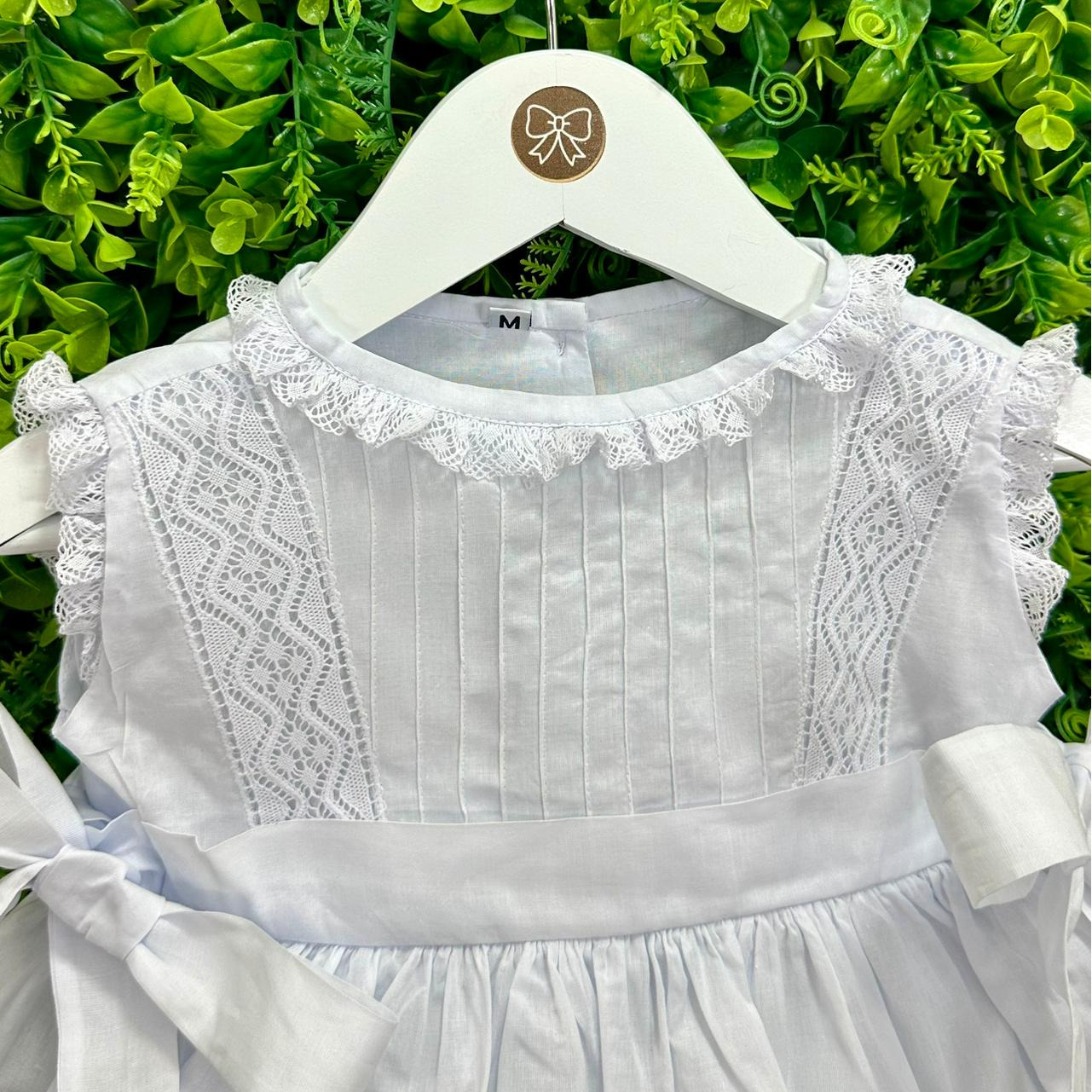 Vestido Sofia Branco Renda Paraibana - Imagem 2