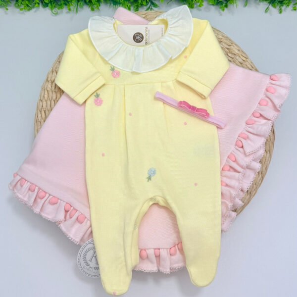 Saída Maternidade Jade Amarela Kidstar® — imagem 1