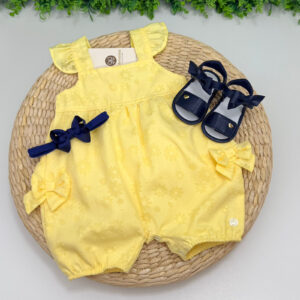 Macacão Curto Dandara Amarelo