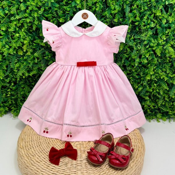 Vestido Cecília Rosa — imagem 1