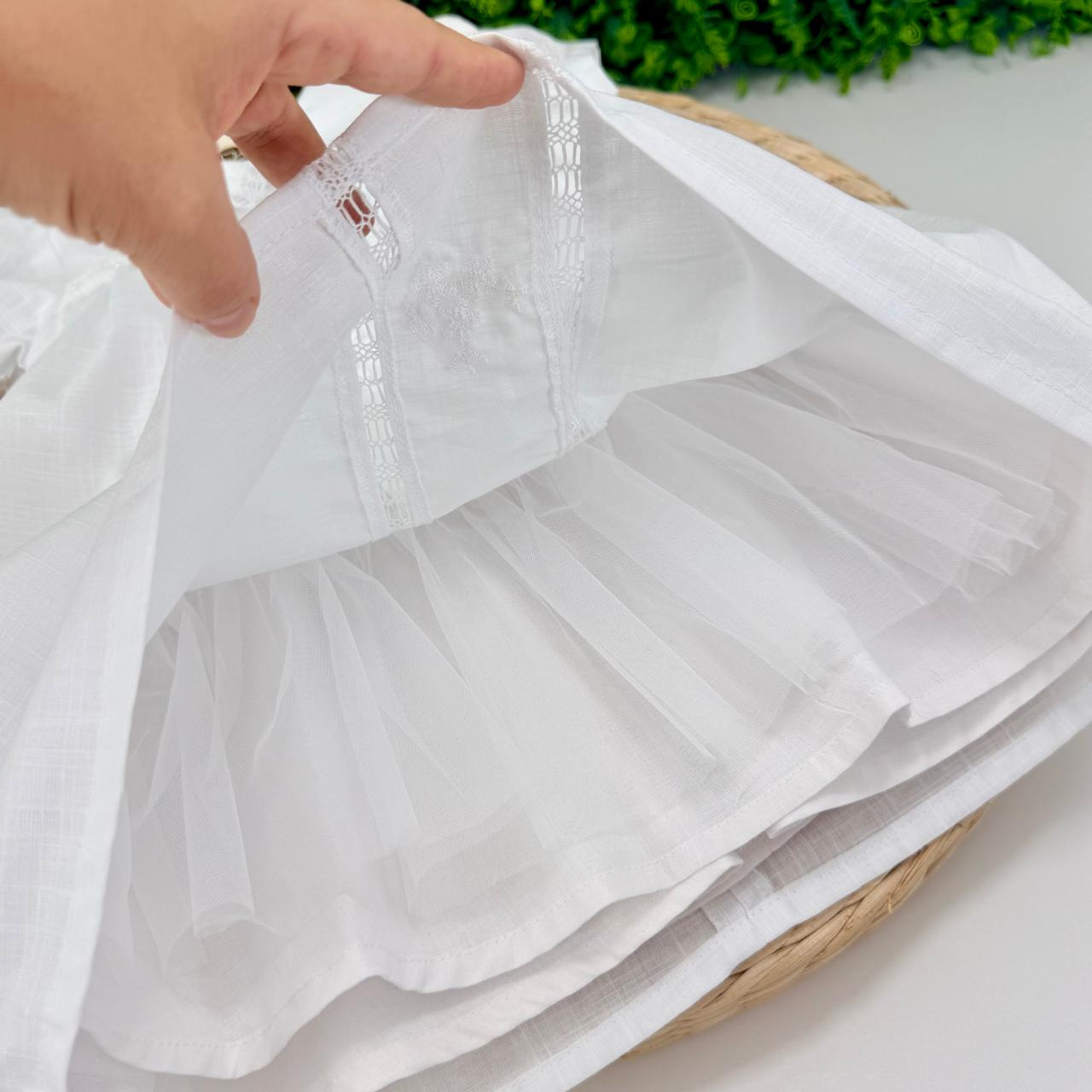 Vestido Batismo Cecília - Imagem 4