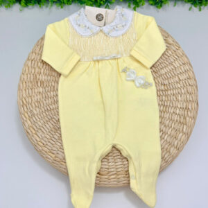 Saída Maternidade Bianca Amarela Kidstar® sem Manta