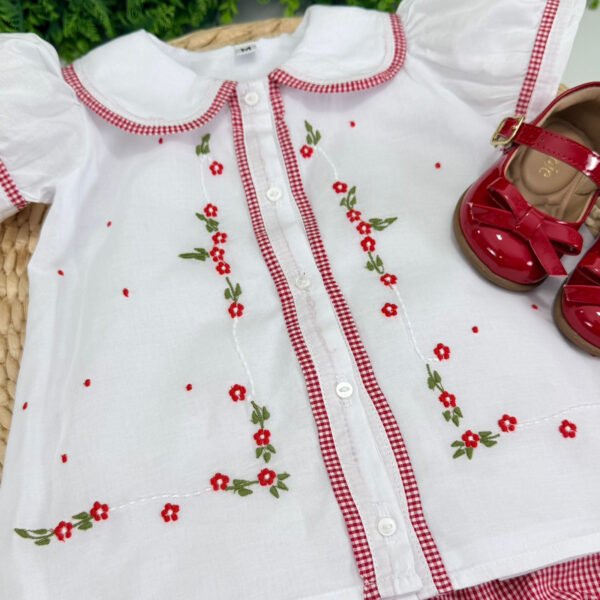 Conjunto Sofia Vermelho — imagem 2