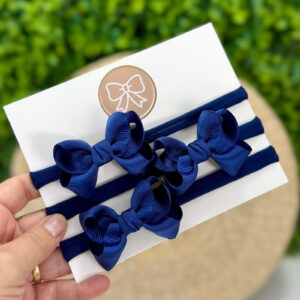 Tiara Mini Boutique Azul Marinho