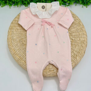 Saída Maternidade Jasmim Rosa sem Manta