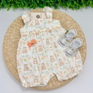 Macacão Curto Ursinhos  Anjos Baby®