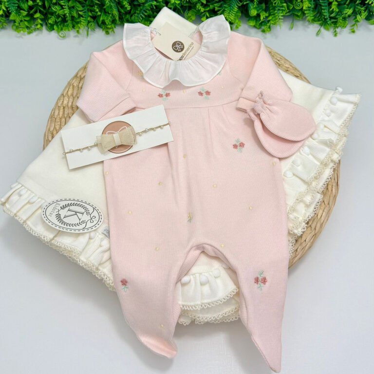 Saída Maternidade Valentina Rosa Kidstar®
