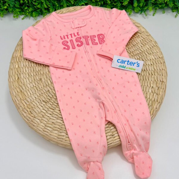 Pijama Carters® Floral Rosa — imagem 1