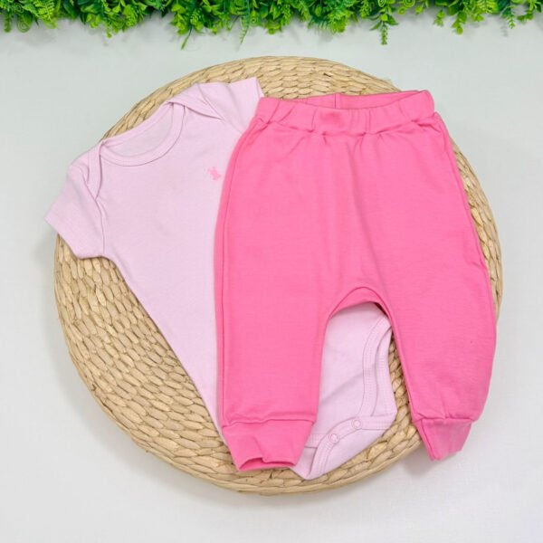 Pijama Kiko Baby® Rosa — imagem 1