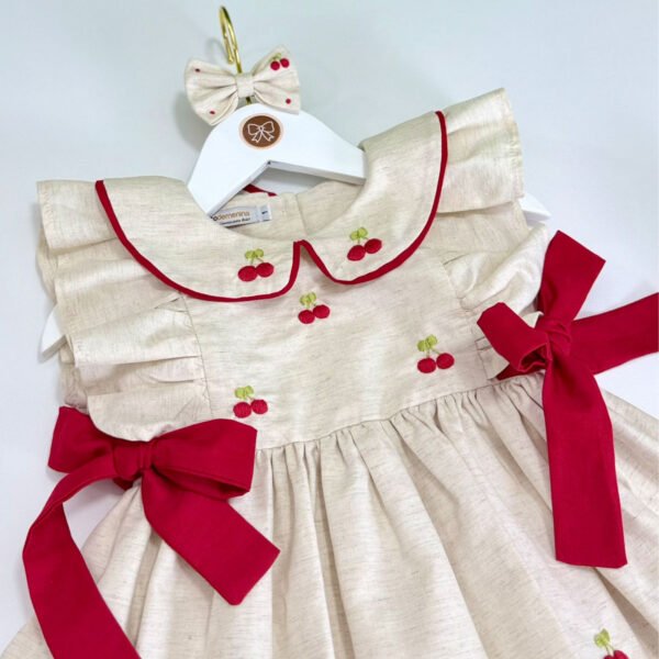 Vestido Cerejinha - Encomenda — imagem 2
