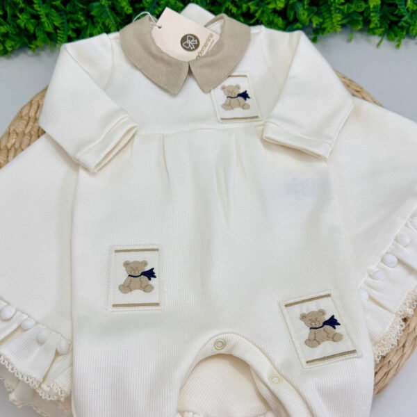 Saída Maternidade Antônio Kidstar® Off-White — imagem 2