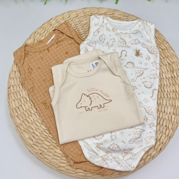 Kit Body Baby Dino Regata — imagem 1