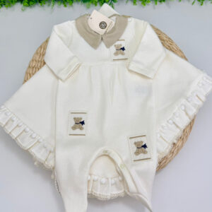 Saída Maternidade Antônio Kidstar® Off-White