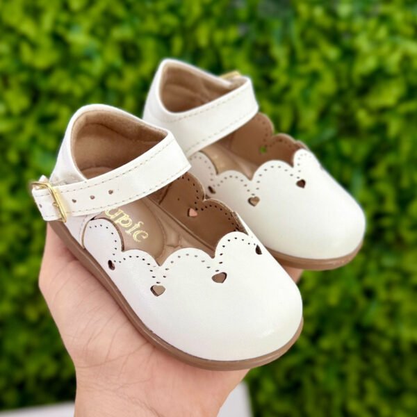 Sapatinho Lupie® Heart Branco — imagem 1