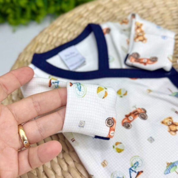 Pijama Azul Marinho P/ Prematuro — imagem 3
