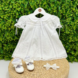 Vestido Renascença Nesga Fina