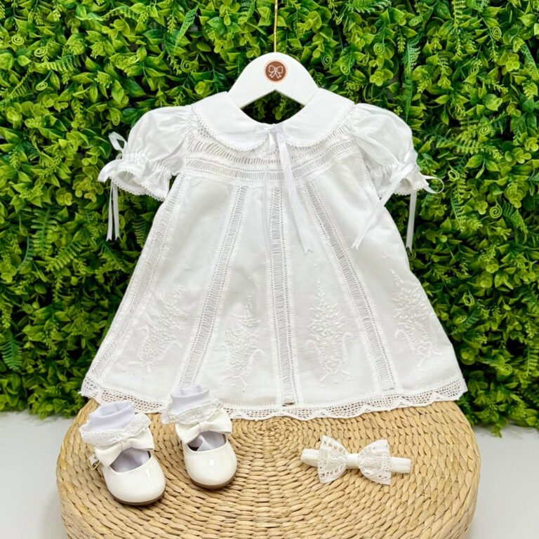 Vestido Renascença Nesga Fina