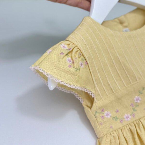 Vestido Kidstar® Valentina Amarelo — imagem 3