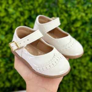 Sapatinho Lupie® Charm Verniz Branco