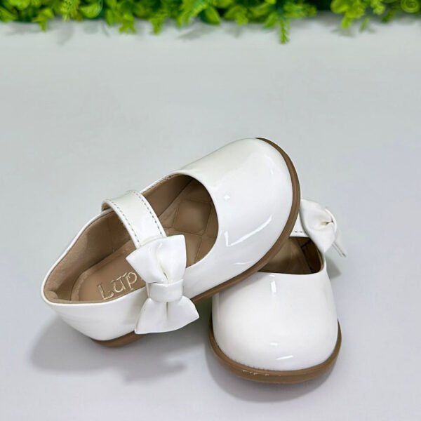Sapatinho Lupie® Verniz Branco — imagem 3
