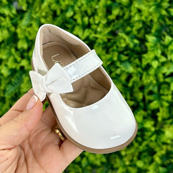 Sapatinho Lupie® Verniz Branco — imagem 2