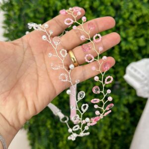 Tiara Aramada Cristais