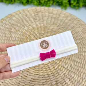 Tiara Alice Off-White e Pink