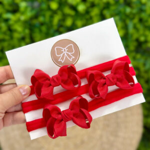 Tiara Mini Boutique Vermelha