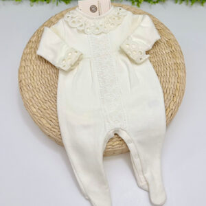 Macacão com Body Cecília Off-White