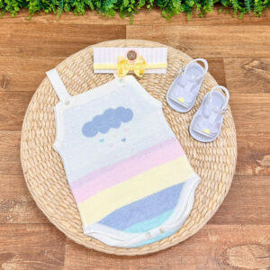 Jardineira Nuvem de Algodão