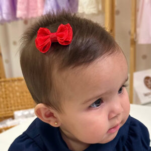 Lacinho Organza Vermelho